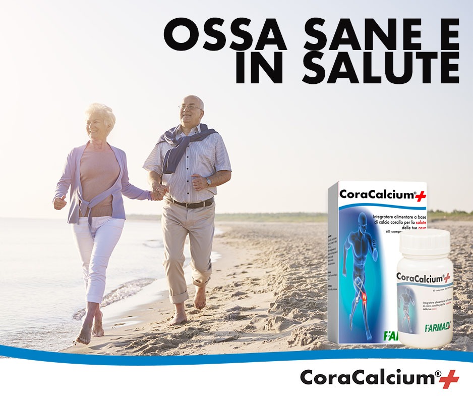 Al momento stai visualizzando Integratore di calcio per le tue ossa: CoraCalcium