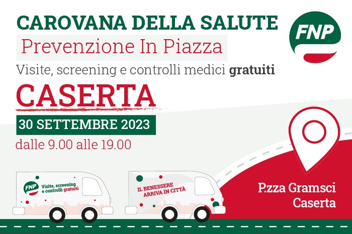 Al momento stai visualizzando Carovana della salute: prevenzione e salute in Piazza